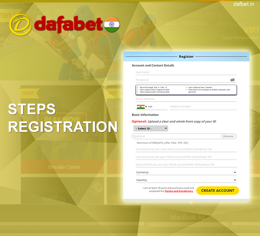 Access the original website Dafabet