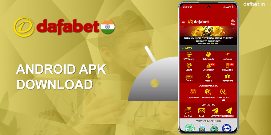 Dafabet Mobile app Android in India