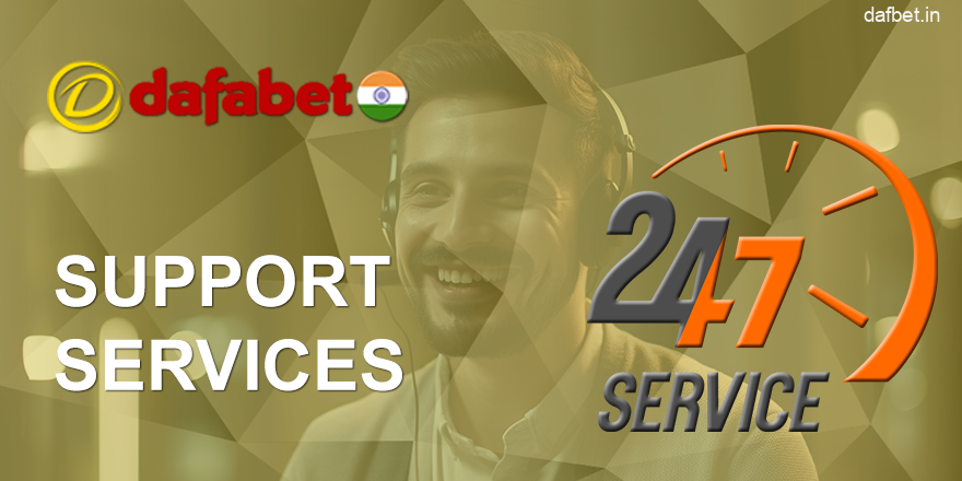 Support service at Dafabet bookmaker