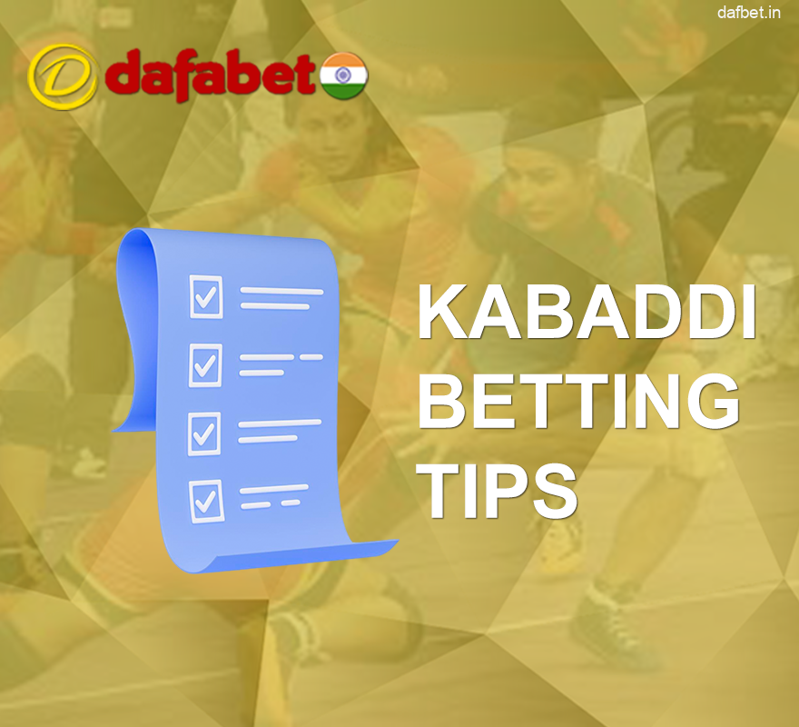 Dafabet Kabaddi Betting Tips