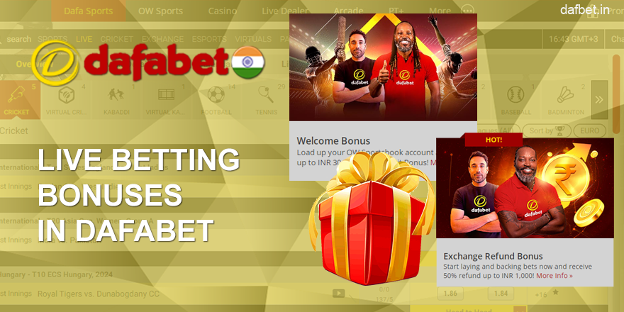 Dafabet Live Betting Bonus Offers