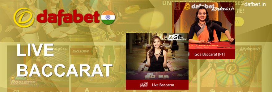 Live Baccarat Play in Casino Dafabet