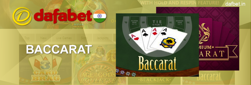 Baccarat Table Games Dafabet