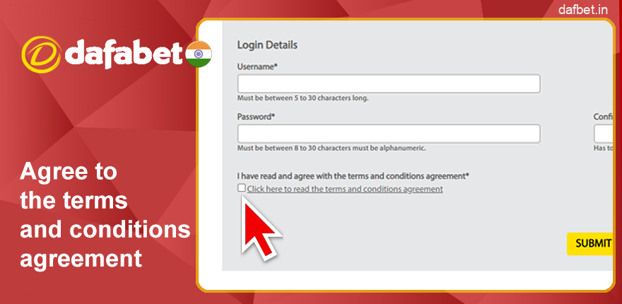 Accept The Terms And Conditions Of Partners Dafabet