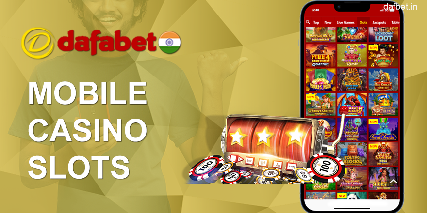 Mobile casino slots in the Dafabet app