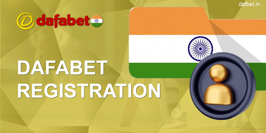 Registration of players at Dafabet on the website or mobile application