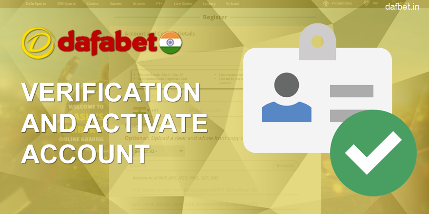 Dafabet Verification In India