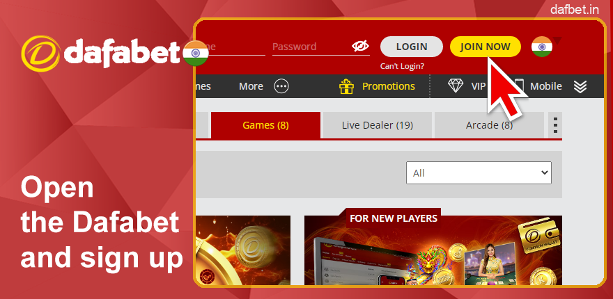 Log On To Dafabet