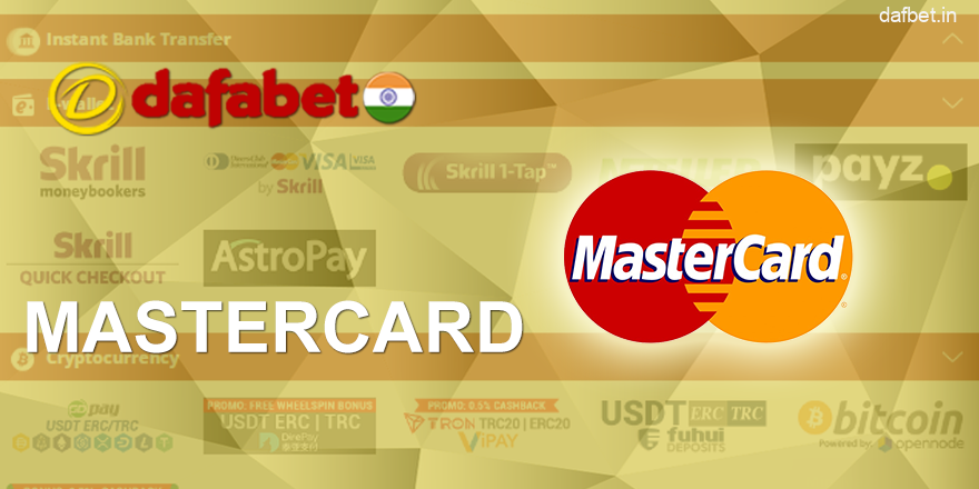 Mastercard for Dafabet payments