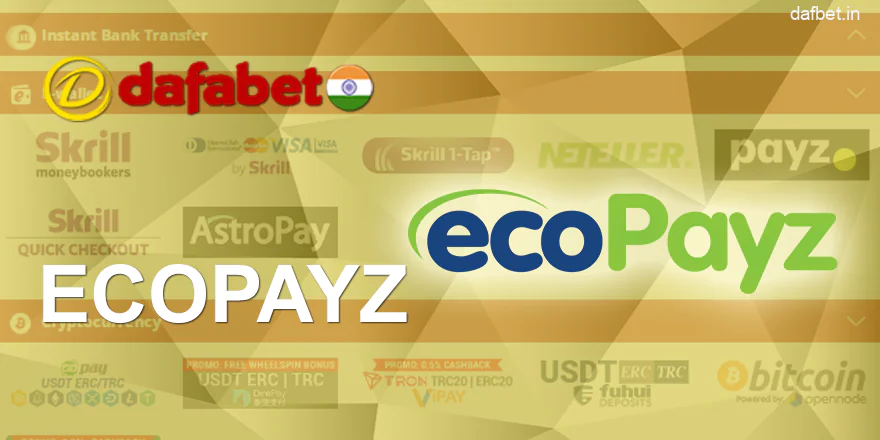 EcoPayz for Dafabet payments